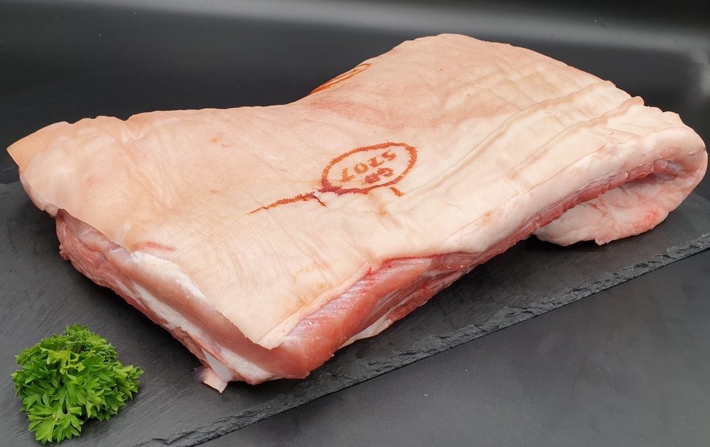 *6kg+/- Skin On Boneless Belly Pork