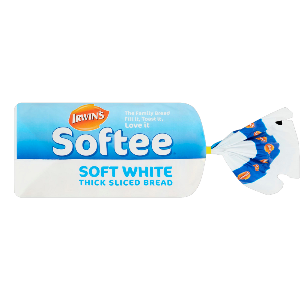 **8 x Irwins 800g White Thick Loaf