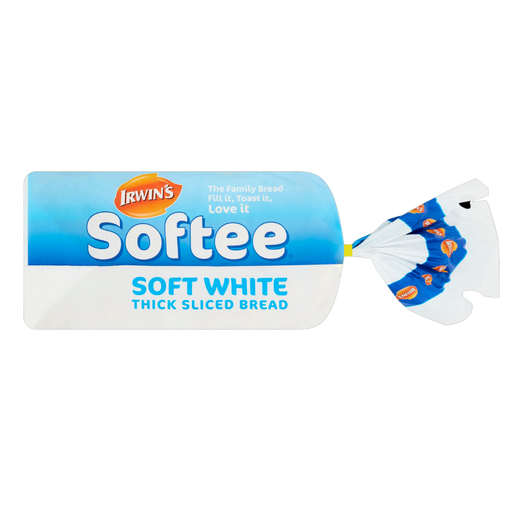 *8 x Irwins 800g White Thick Loaf