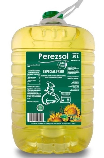 *Perezsol 50% Oleic Sunflower Oil 20ltr