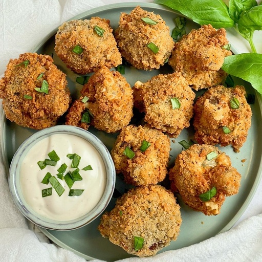 *1kg Premium Breaded Garlic Mushrooms